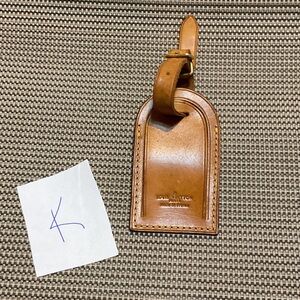 Louis Vuitton Leather Bag Tag